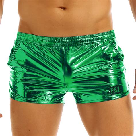 Men's Metallic Shorts 